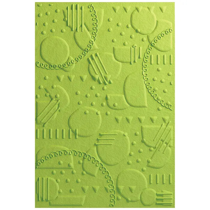 On the Spot 3D Textured Impressions Embossing Folder - Catherine Pooler - Sizzix