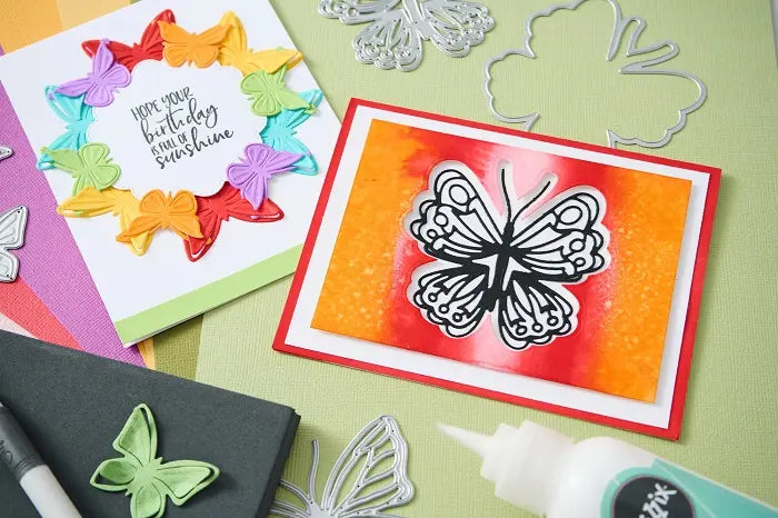 Spring Wings Thinlits Die Set - Catherine Pooler - Sizzix