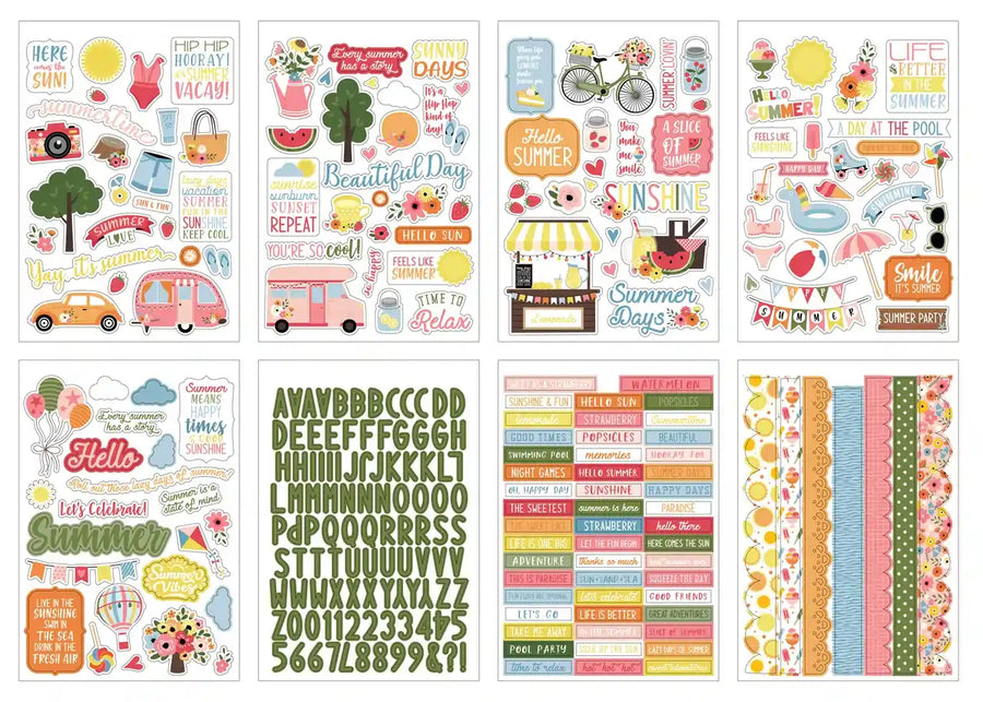 Sticker Book - Here Comes the Sun Collection - Echo Park