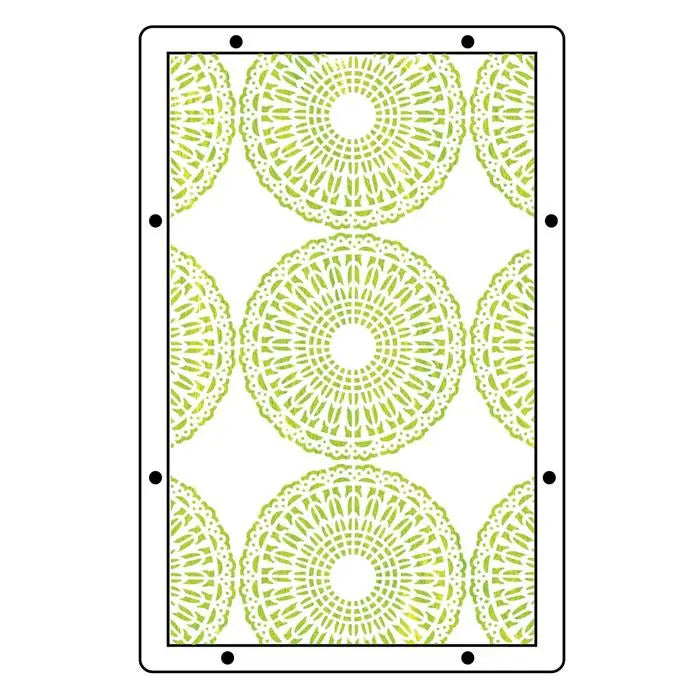 Stitches A5 Clear Stamps Set 6PK w/ A5 Stencils 3PK - Studio - Mark Montano - Sizzix