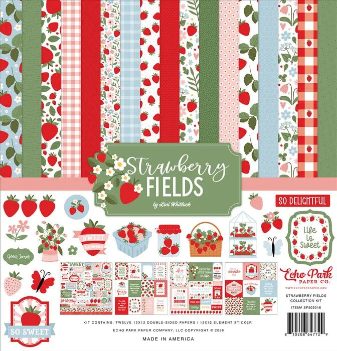 Strawberry Fields Collection Kit - Echo Park
