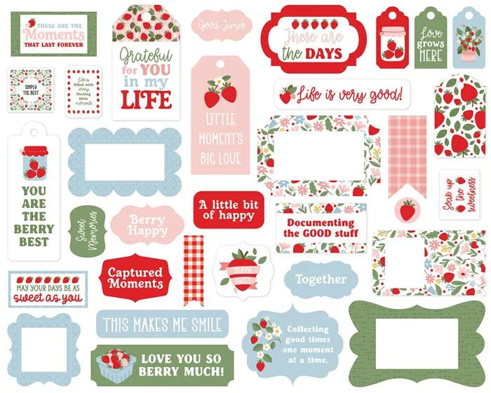 Strawberry Fields Frames & Tags - Echo Park