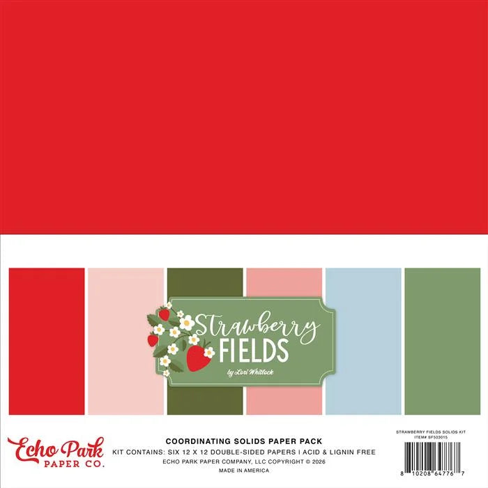 Strawberry Fields Solids Kit - Echo Park