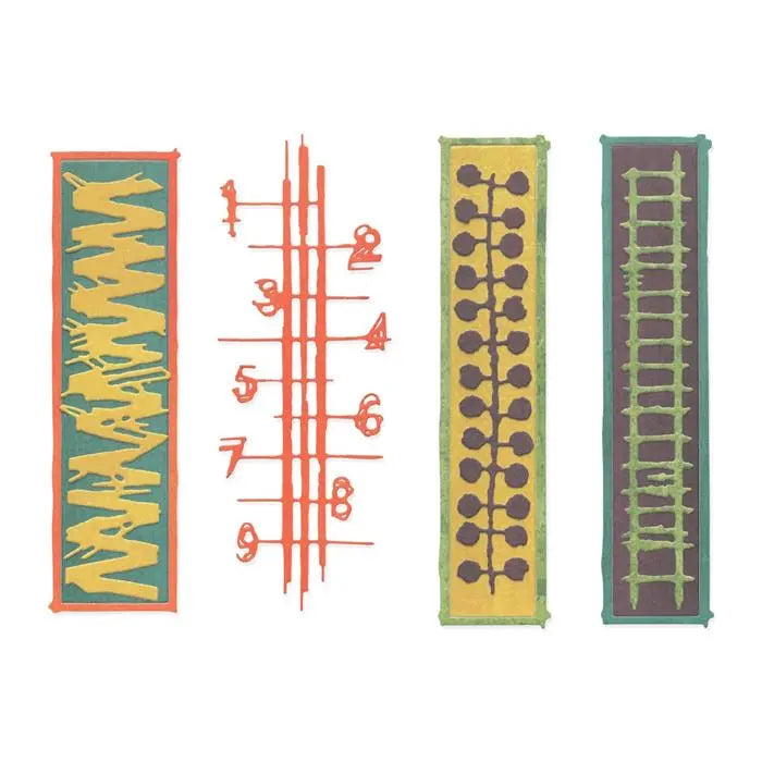 Stretchers Thinlits Die Set 6PK - Seth Apter - Sizzix