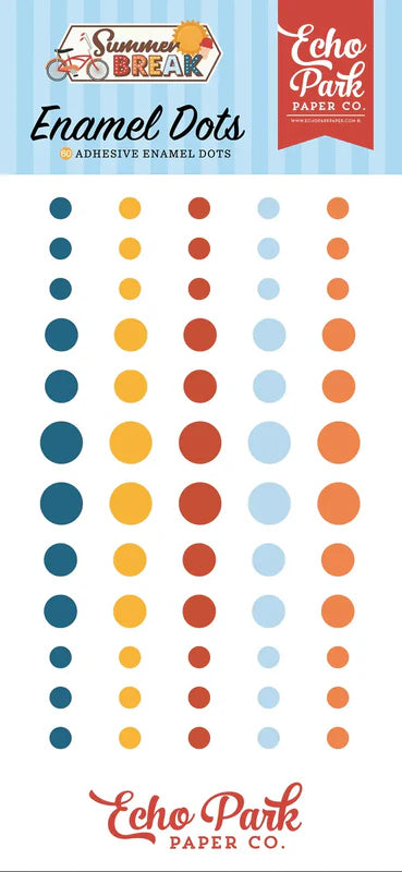 Summer Break Enamel Dots - Echo Park