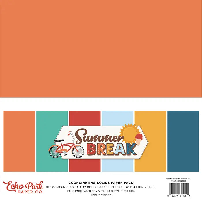 Summer Break Solids Kit - Echo Park