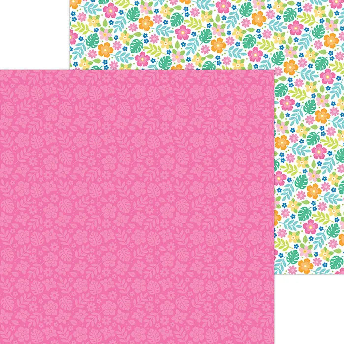 Summer Fun Paper Pack, 12" x 12" - Doodlebug