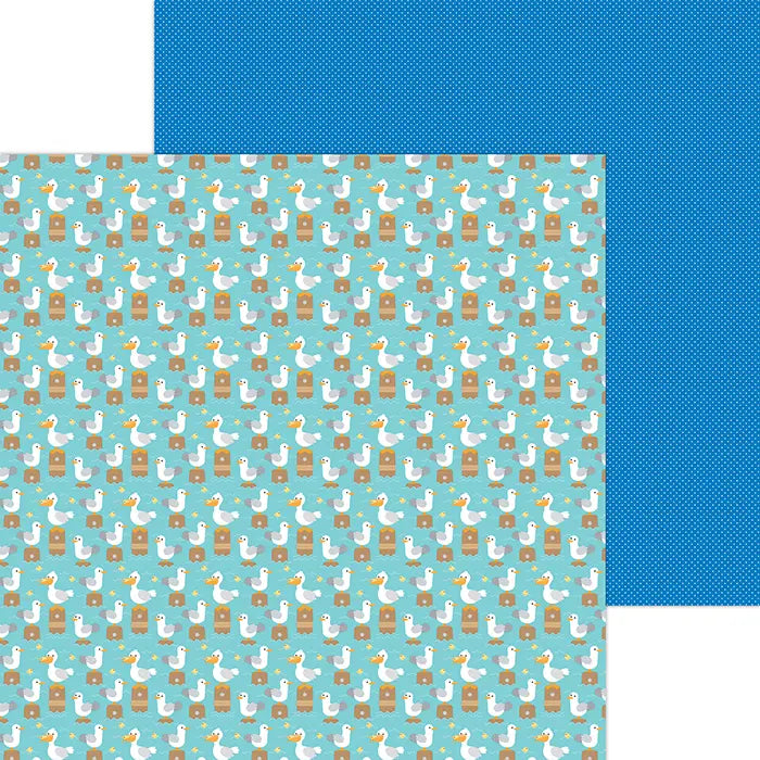 Summer Fun Paper Pack, 12" x 12" - Doodlebug