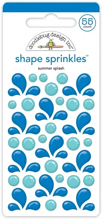 Summer Splash Shape Sprinkles - Summer Fun - Doodlebug
