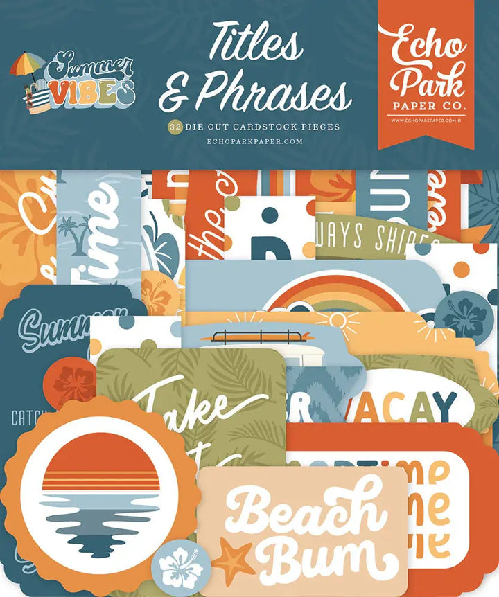 Summer Vibes Titles & Phrases - Echo Park