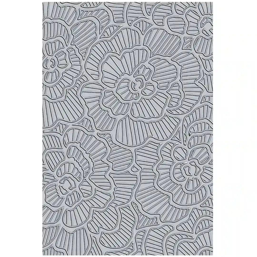 Sunday in the Park 3-D Textured Impressions Embossing Folder - Cosmopolitan - Stacey Park - Sizzix
