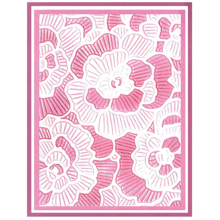 Sunday in the Park 3-D Textured Impressions Embossing Folder - Cosmopolitan - Stacey Park - Sizzix