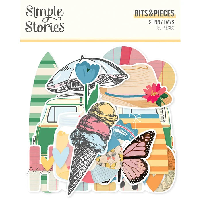 Sunny Days Bits & Pieces - Simple Stories