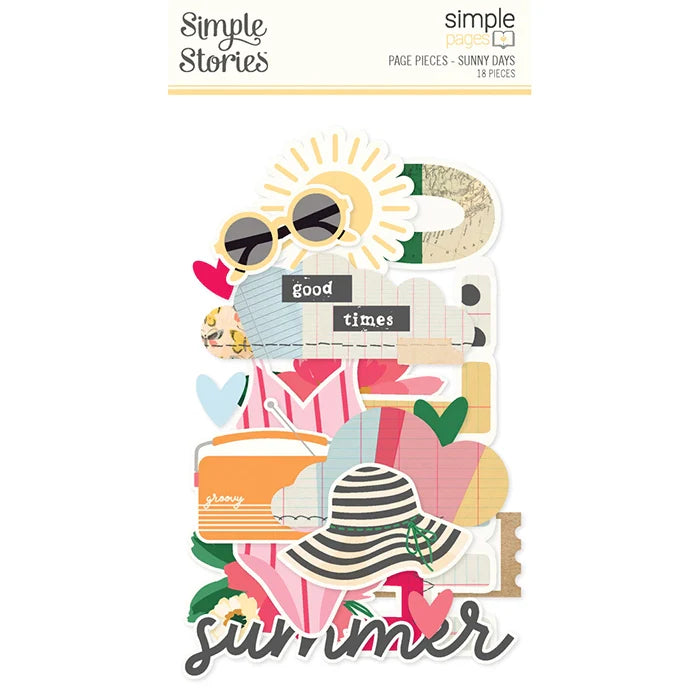 Sunny Days Simple Page Pieces - Simple Stories