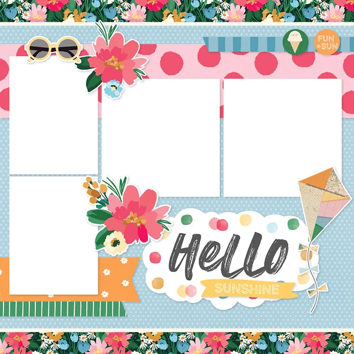 View 4 of Sunny Days Simple Pages Page Kit - Simple Stories
