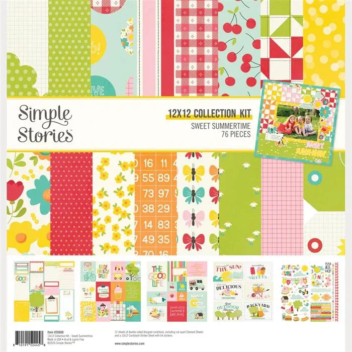 Sweet Summertime Collection Kit - Simple Stories
