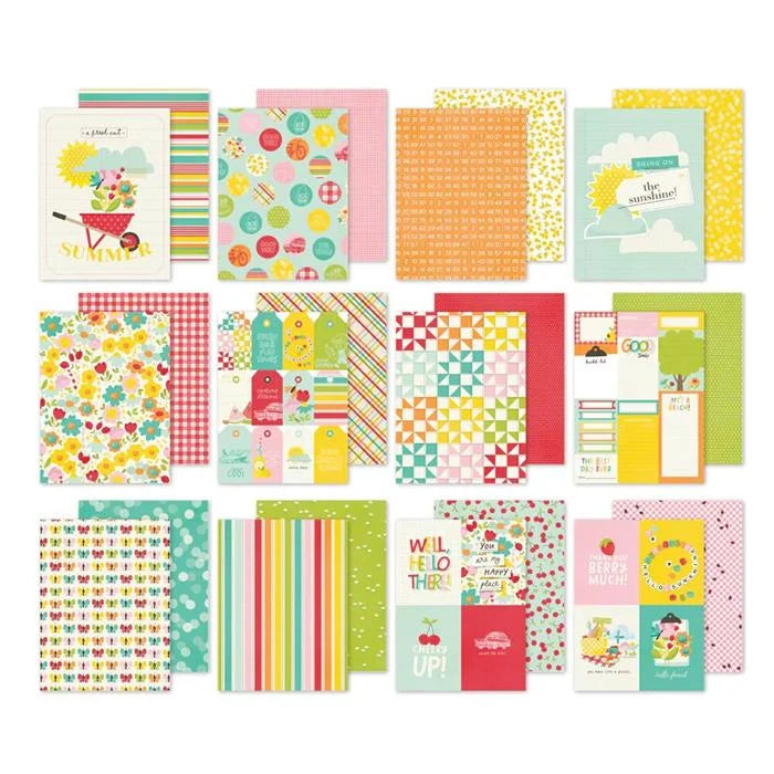 Sweet Summertime Pad, 6" x 8" - Simple Stories