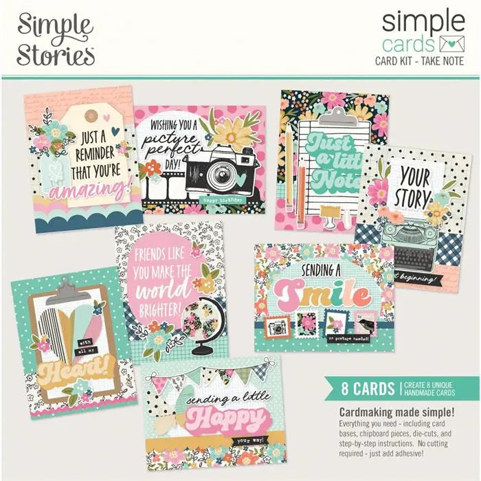 Take Note Simple Cards Card Kit - Simple Stories