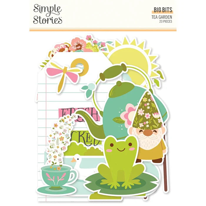 Tea Garden Big Bits & Pieces - Simple Stories