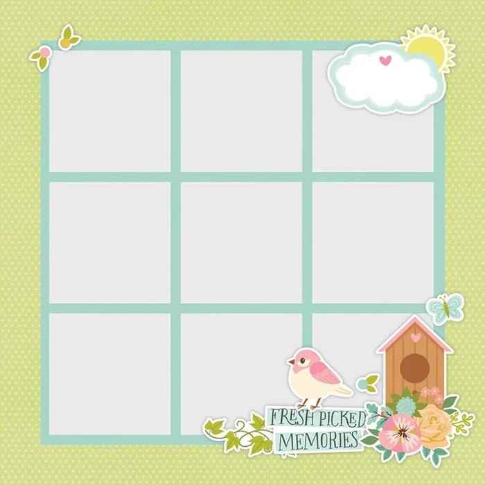 View 4 of Tea Garden Simple Page Pieces - Simple Stories