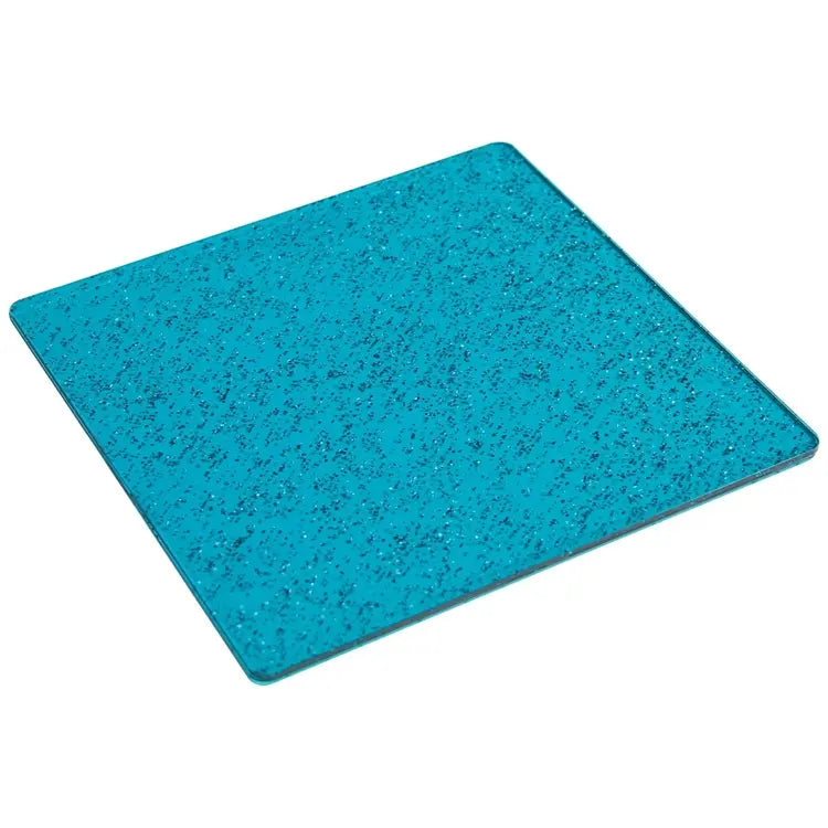 view 1 of Teal w/ Glitter Accessory Cutting Pads 6" x 6" by Stacey Park - Sizzx