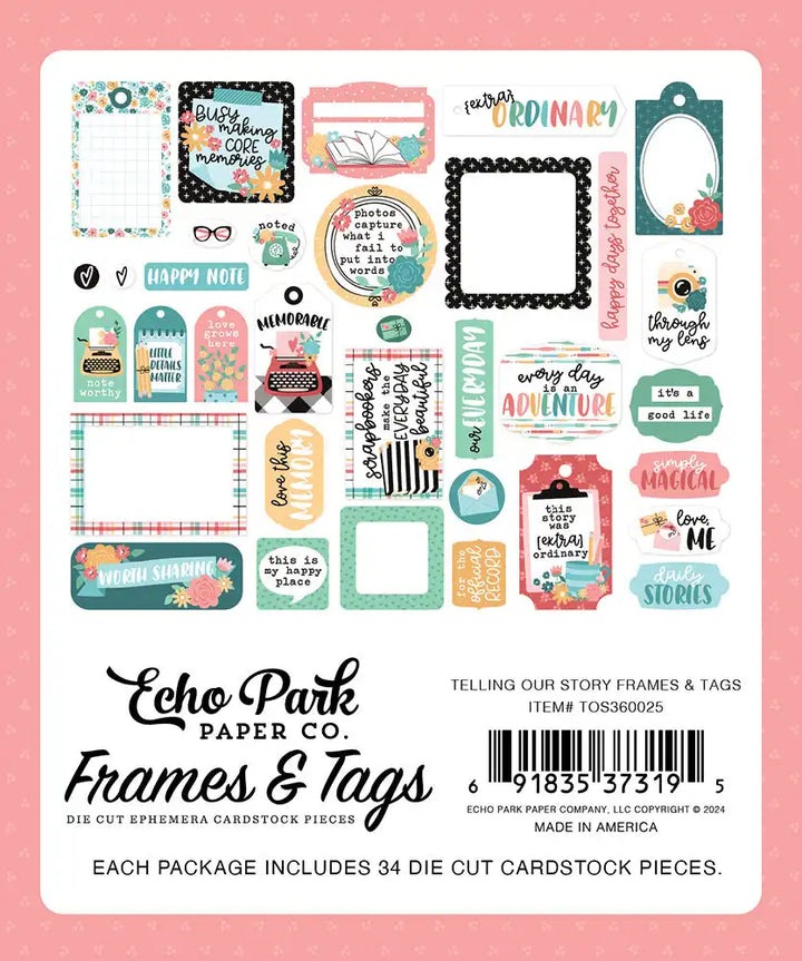 Telling Our Story Frames & Tags - Echo Park