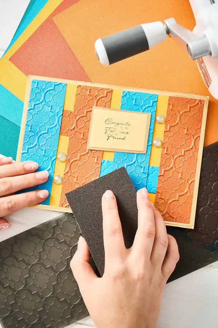 Textures from Afar 3-D Textured Impressions Embossing Folder by Stacey Park - Sizzix
