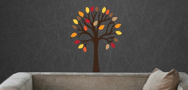 Thankful Tree Wall Decor SVG Image File Download