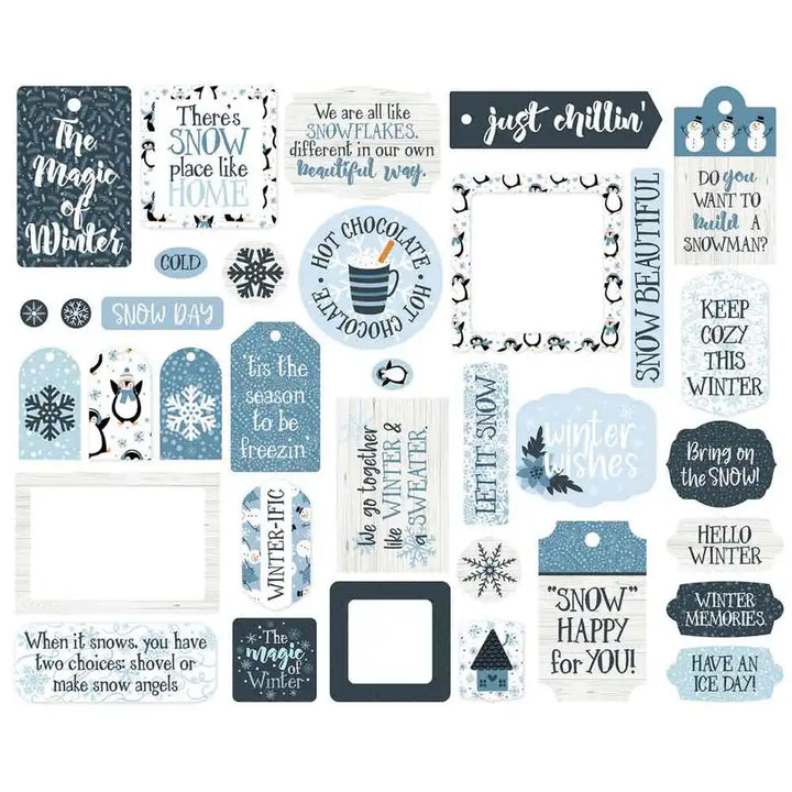 The Magic Of Winter Frames & Tags - Lori Whitlock - Echo Park