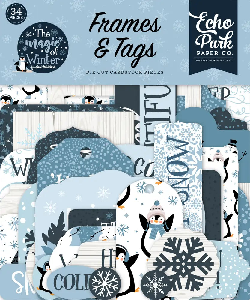 The Magic Of Winter Frames & Tags - Lori Whitlock - Echo Park
