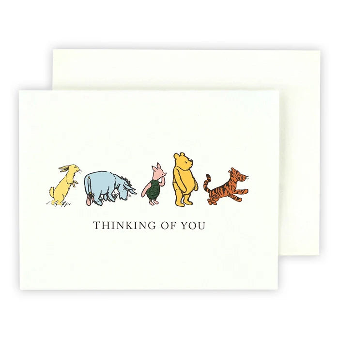 Thinking of You Winnie and Friends Greeting Card – Echo Park