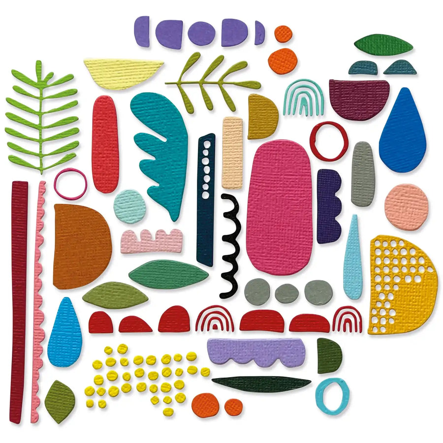 Abstract Elements Thinlits Die Set  - Tim Holtz - Sizzix