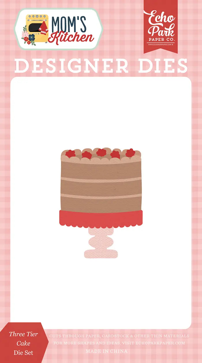 Three Tier Cake Die Set - Mom's Kitchen - Echo Park