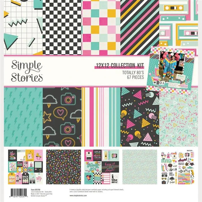 Totally 80's Collection Kit - Simple Stories