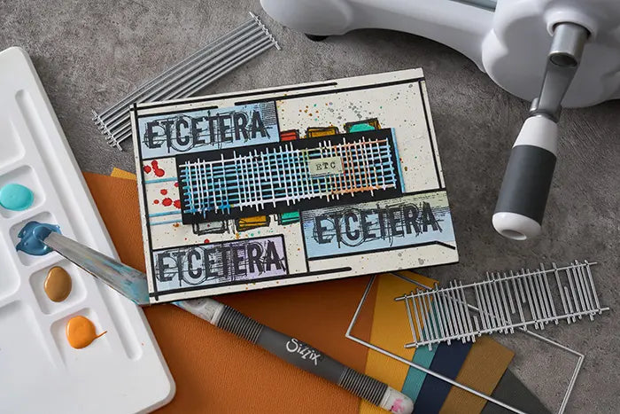 View 2 of Tracks Thinlits Die Set by Seth Apter - Sizzix