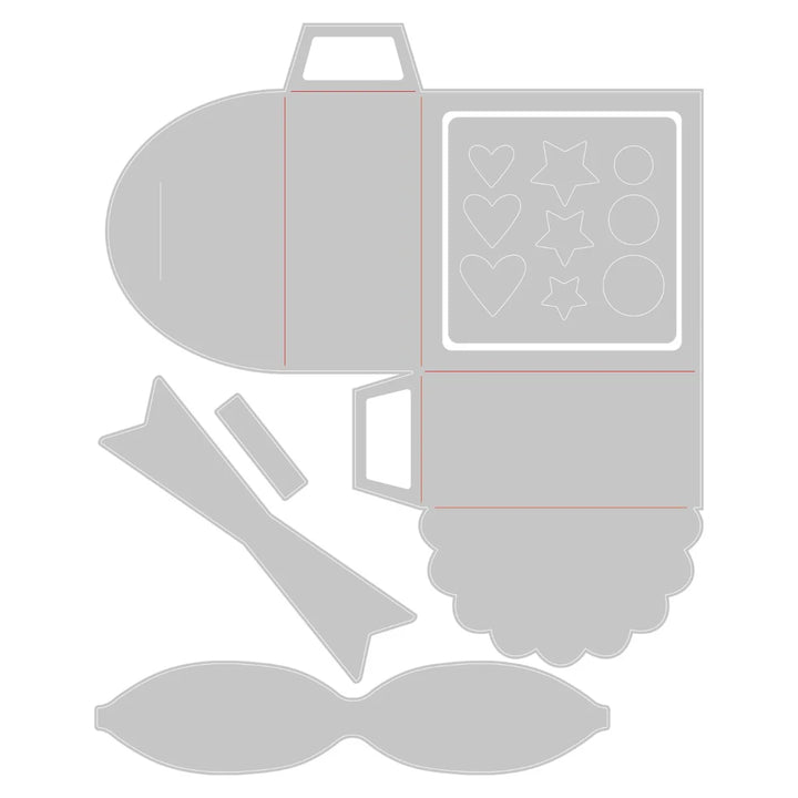Treat Box Thinlits Die - Jennifer Ogborn - Sizzix