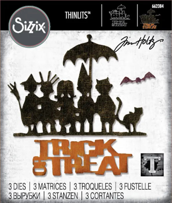 Trick-or-Treat Thinlits Die Set - Tim Holtz - Sizzix