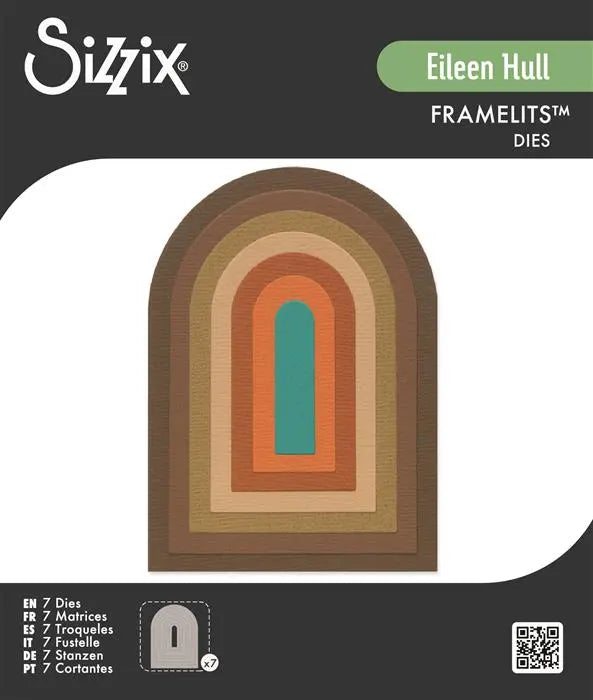 Tunnel Arches Framelits Die Set Die Set 7PK - Eileen Hull - Sizzix