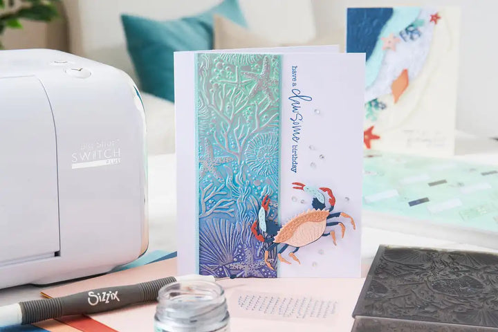 Under the Sea 3-D Textured Impressions Embossing Folder by Kath Breen - Sizzix