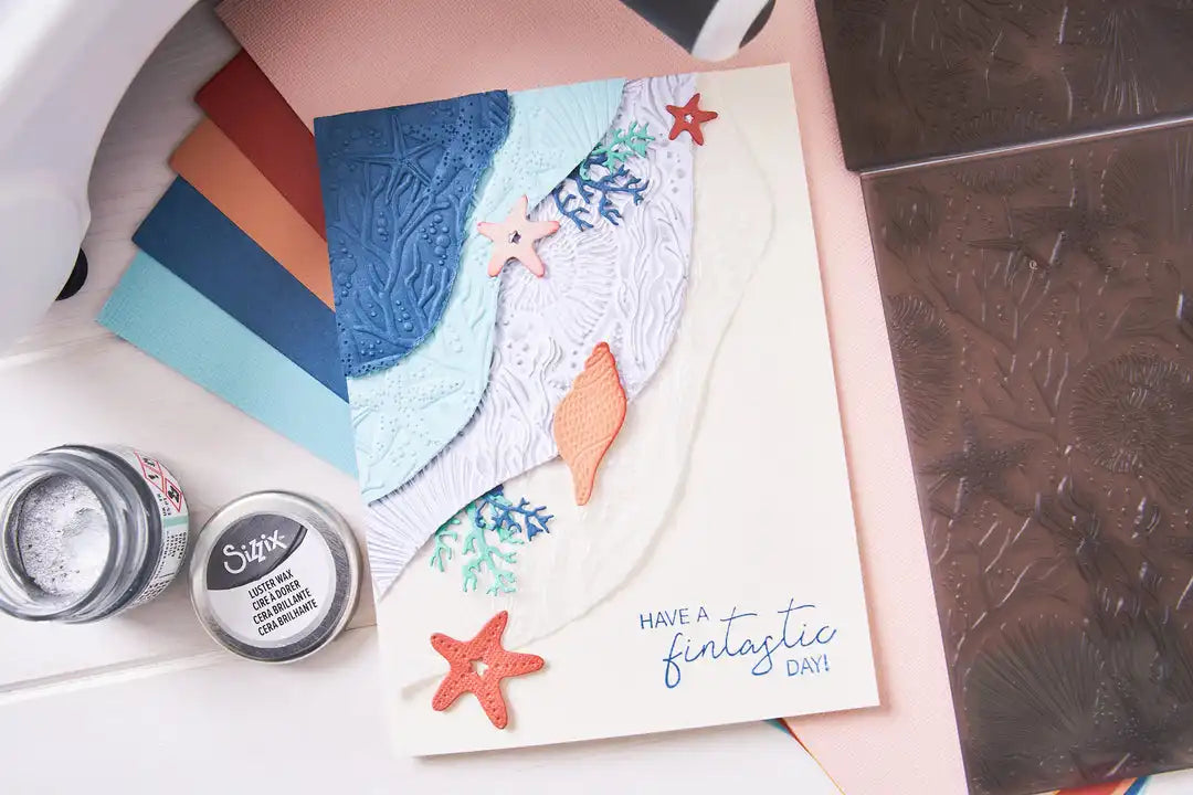 Under the Sea 3-D Textured Impressions Embossing Folder by Kath Breen - Sizzix