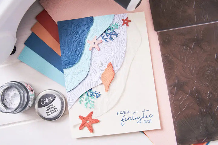 Under the Sea 3-D Textured Impressions Embossing Folder by Kath Breen - Sizzix