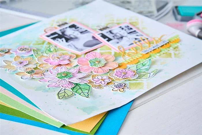 Vicki Script #1 Thinlits Die Set by Vicki Boutin - Sizzix