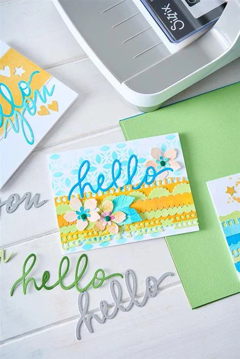Vicki Script #1 Thinlits Die Set by Vicki Boutin - Sizzix