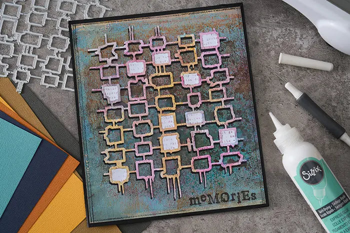 View 2 of Waffles Thinlits Die Set by Seth Apter - Sizzix