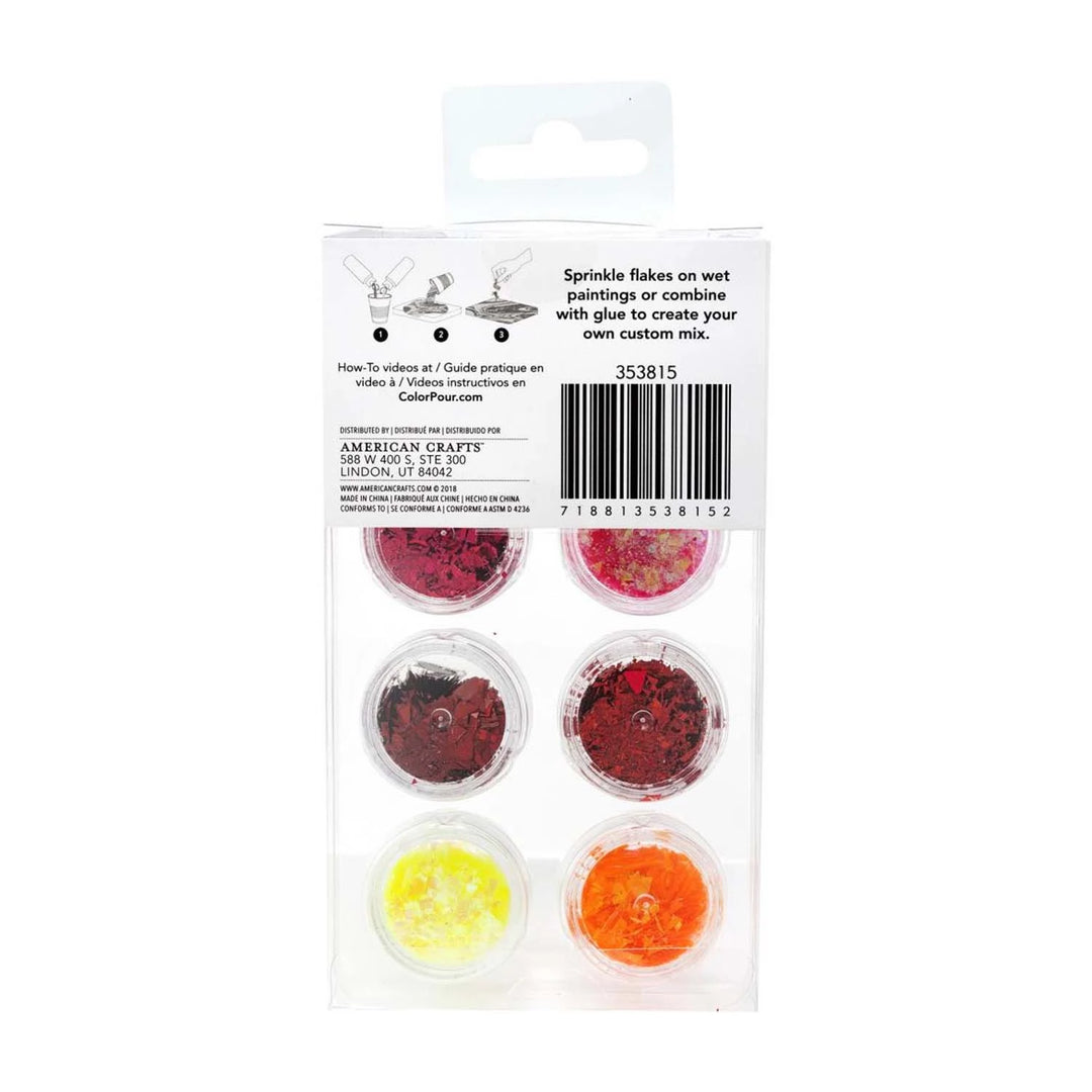 Warm Foil Flakes-Color Pour-American Crafts