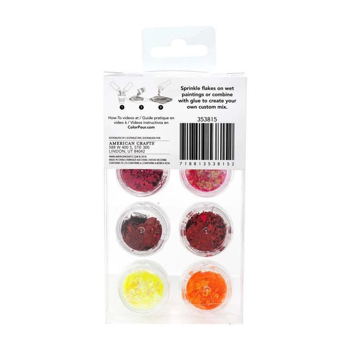 Warm Foil Flakes-Color Pour-American Crafts