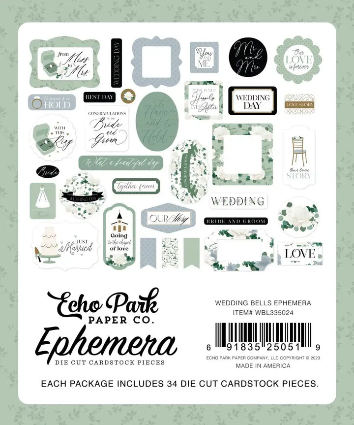 Wedding Bells Ephemera- Echo Park