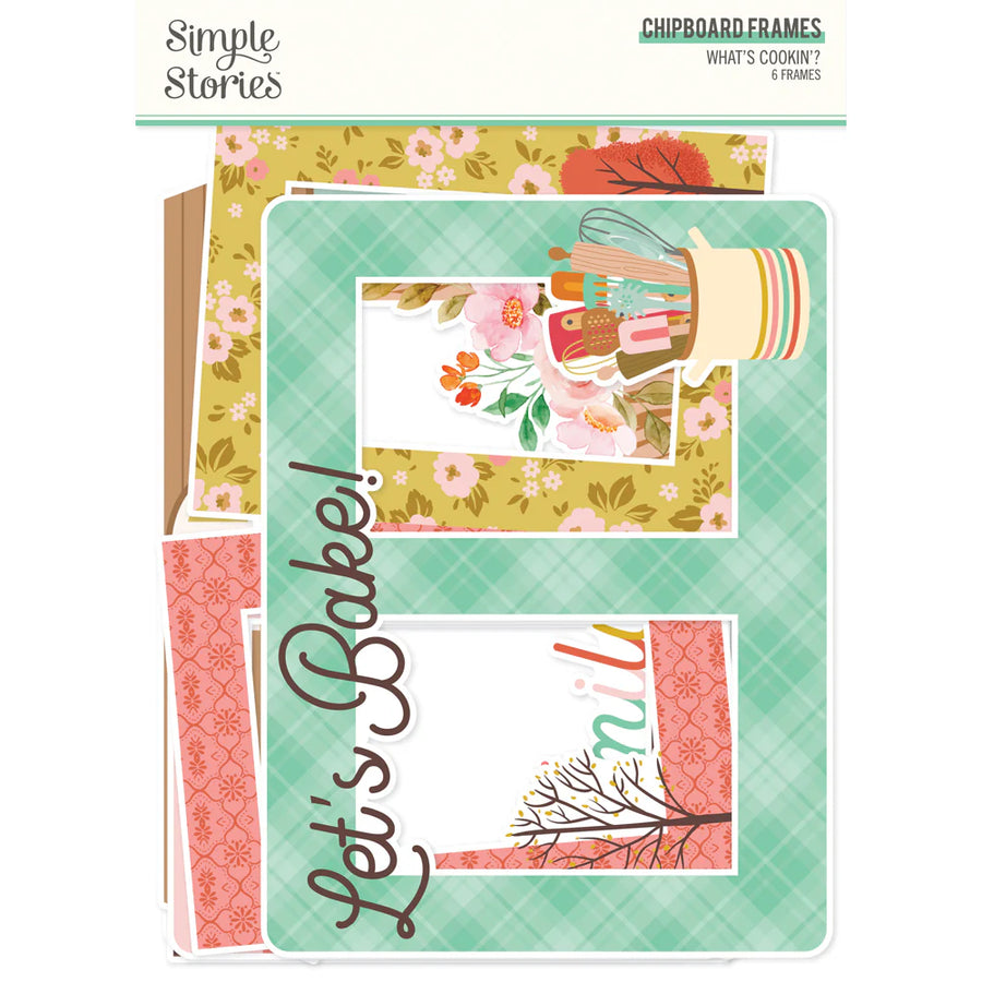 What's Cookin' ? - Chipboard Frames - Simple Stories