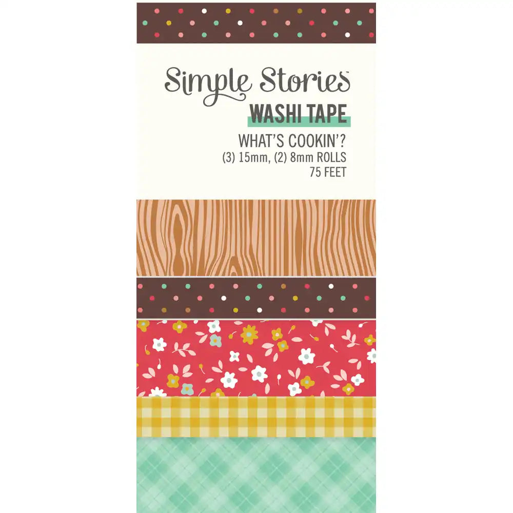 What's Cookin' ? - Washi Tape - Simple Stories