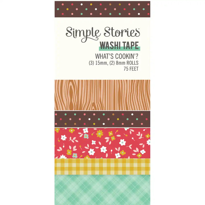 What's Cookin' ? - Washi Tape - Simple Stories